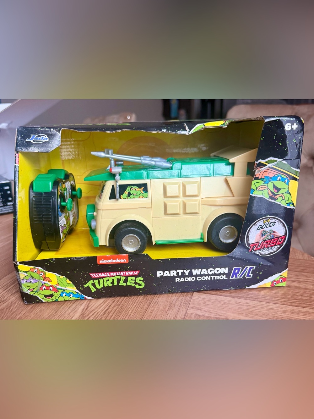 Nickelodeon Teenage Mutant Ninja Turtles Party Wagon Toy - Green & Cream